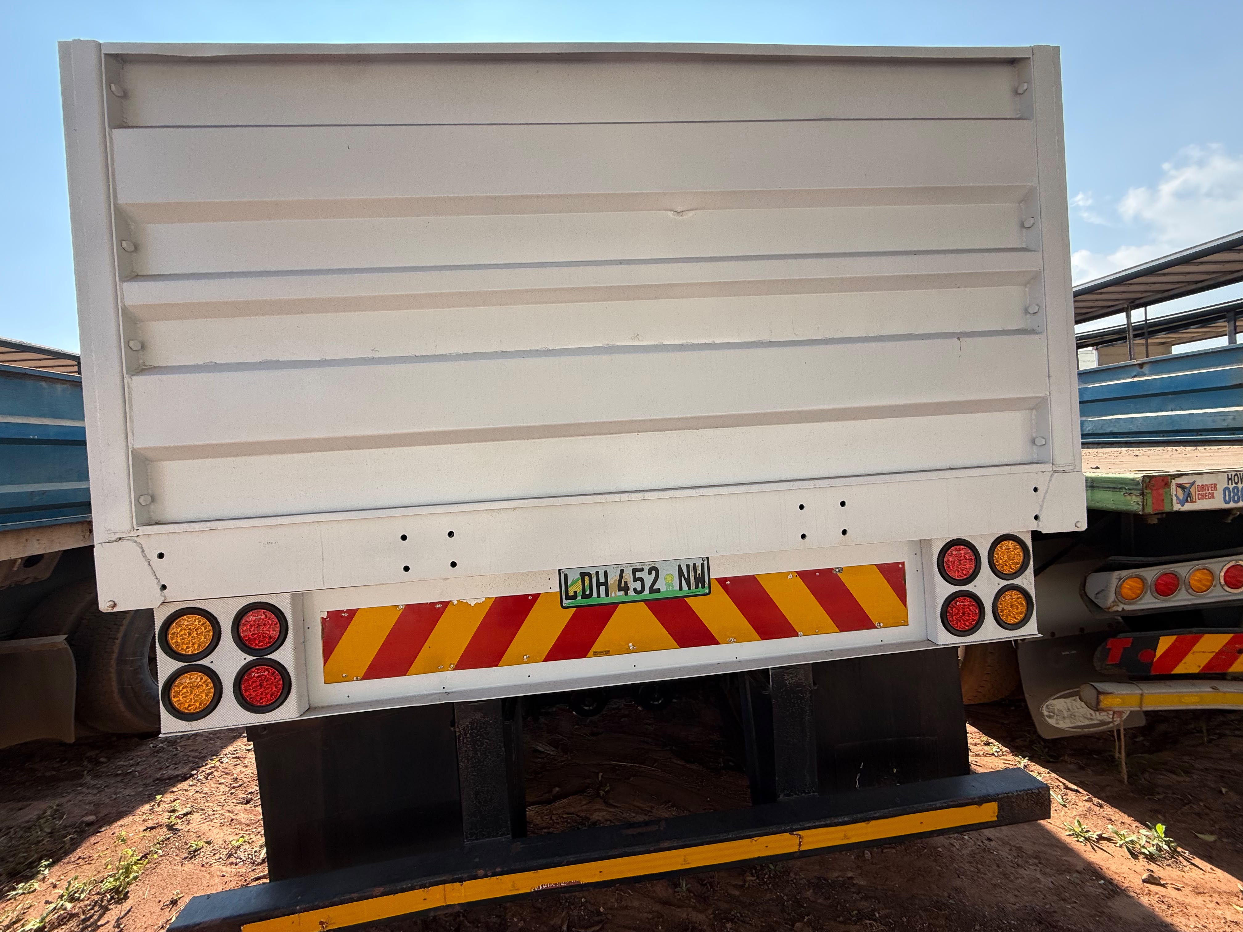 1996 HENRED DROPSIDE SUPER LINK 6/12 TRAILER (SN5863)