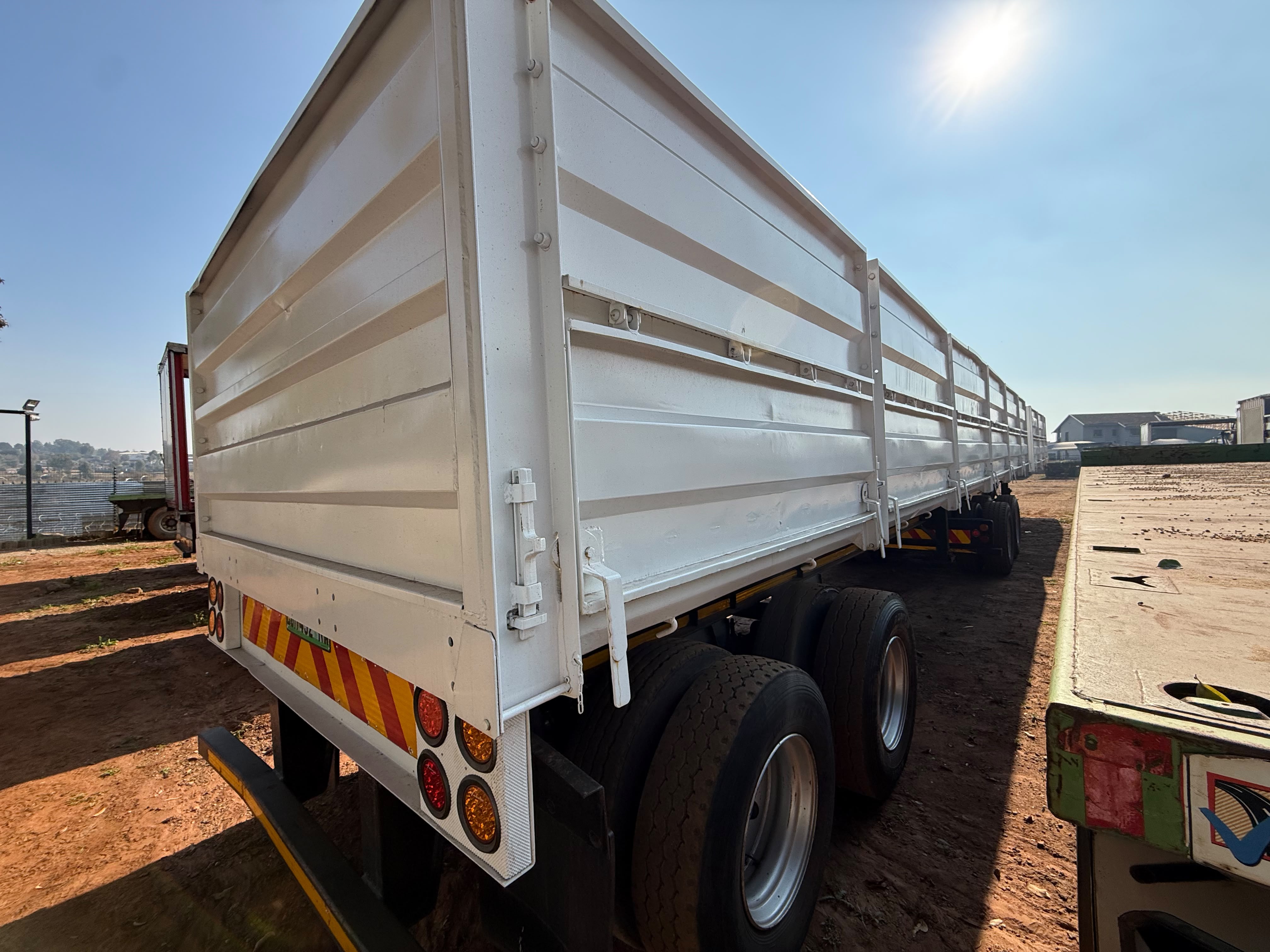 1996 HENRED DROPSIDE SUPER LINK 6/12 TRAILER (SN5863)