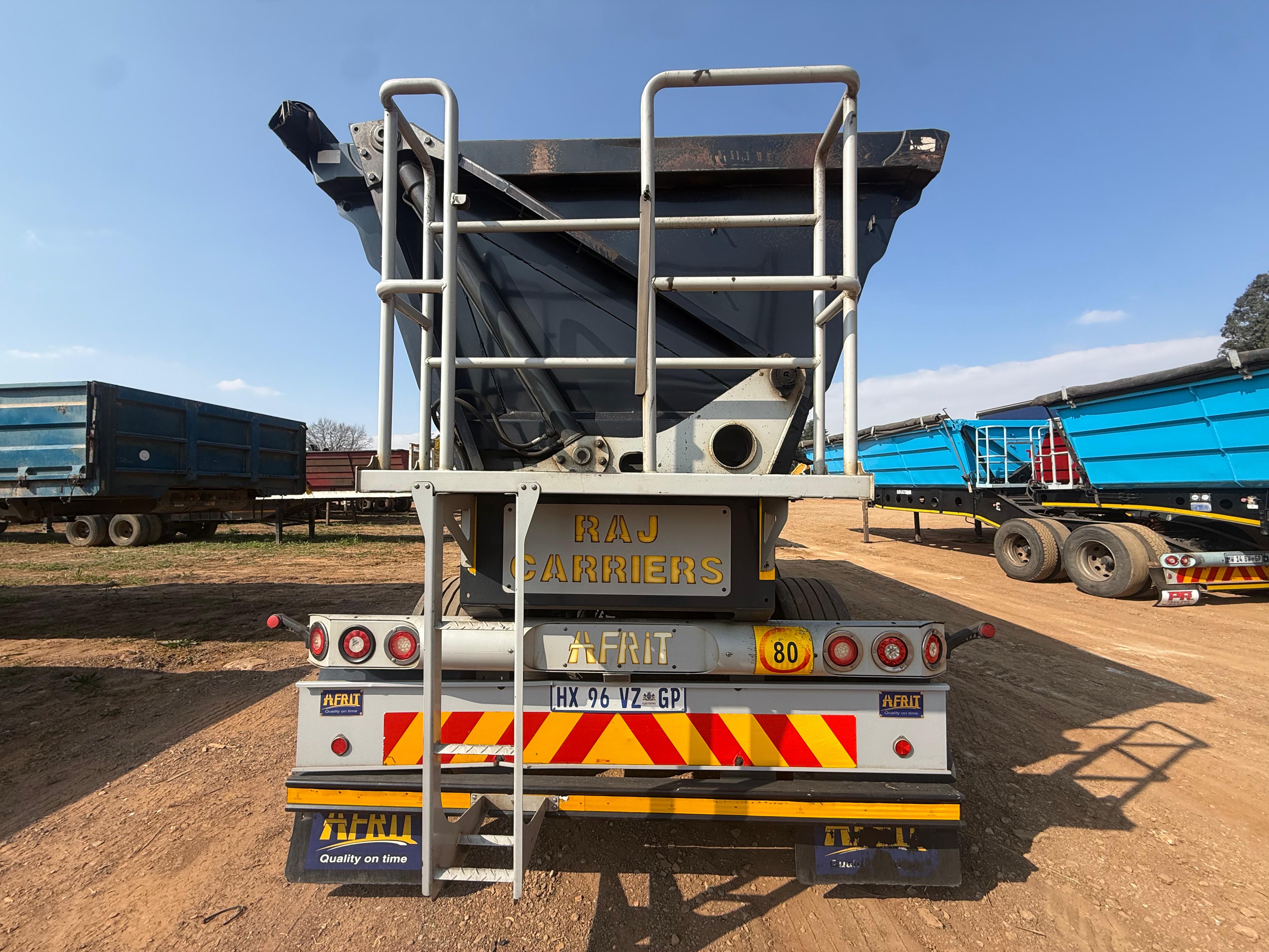 2019 AFRIT LINK SIDE TIPPER TRAILER (SN5866)
