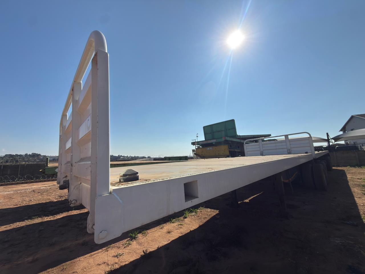 2021 TRANSPEC SUPER LINK FLAT DECK TRAILER (SN5869)