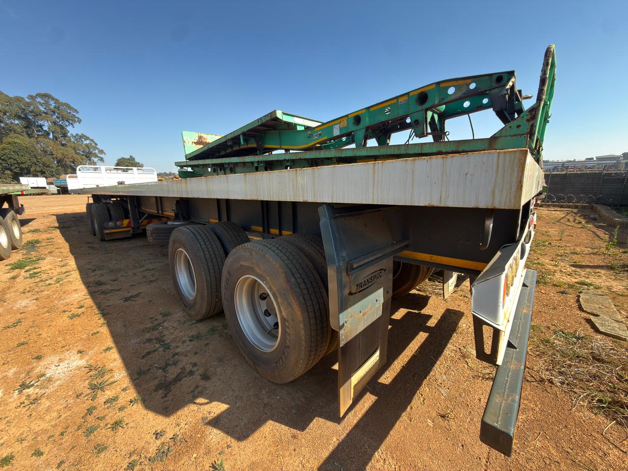 2021 TRANSPEC SUPER LINK FLAT DECK TRAILER (SN5869)