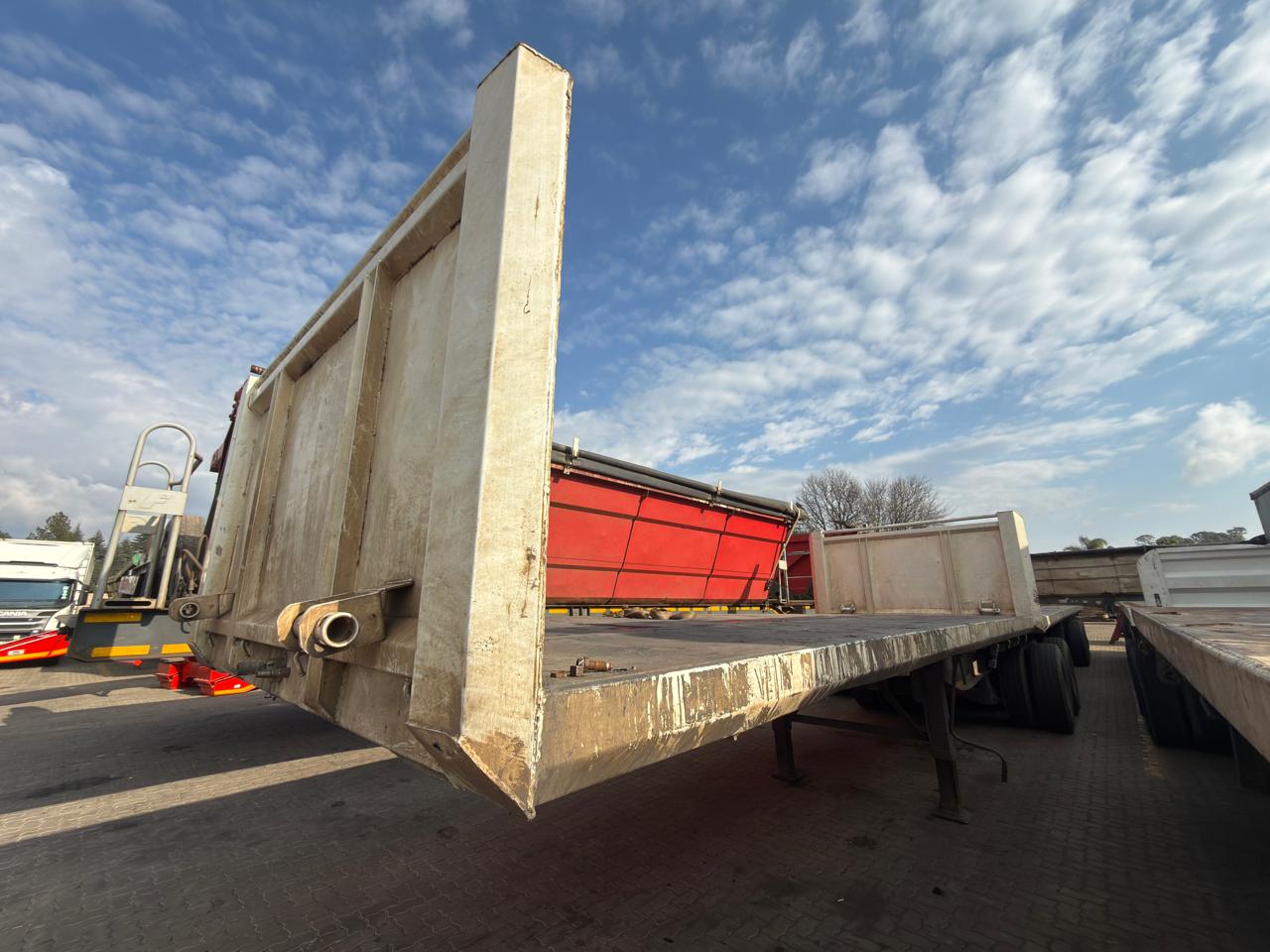 2004 SA TRUCK BODIES SUPER LINK FLAT DECK TRAILER (CS265)
