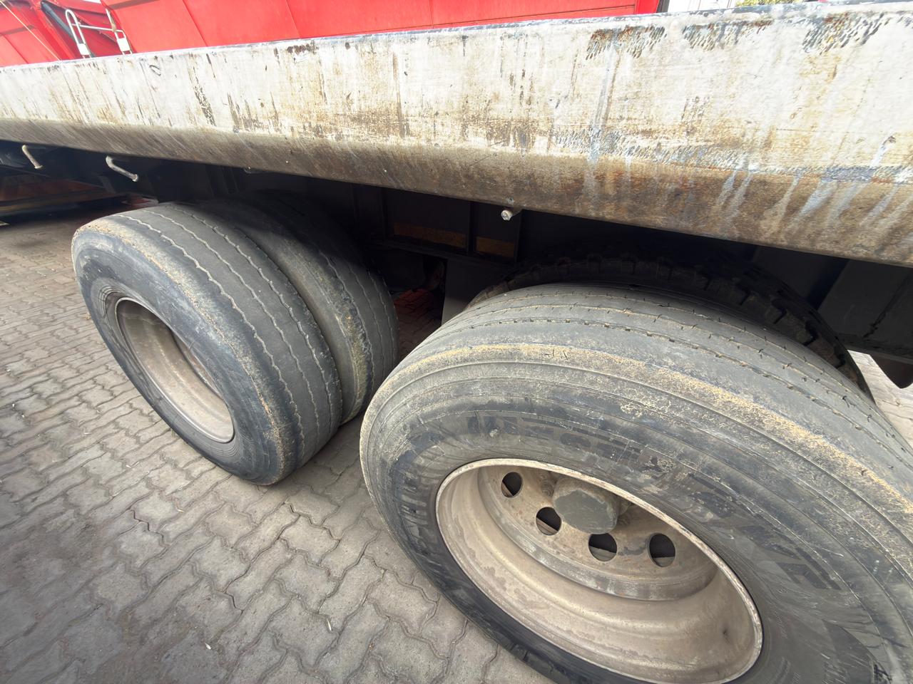 2004 SA TRUCK BODIES SUPER LINK FLAT DECK TRAILER (CS265)