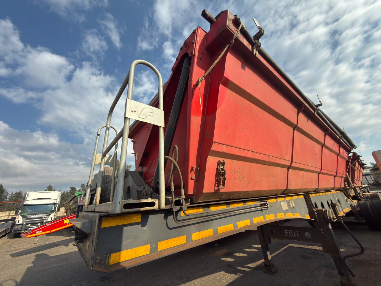 2012 AFRIT LINK SIDE TIPPER 40M3 TRAILER (CS266)