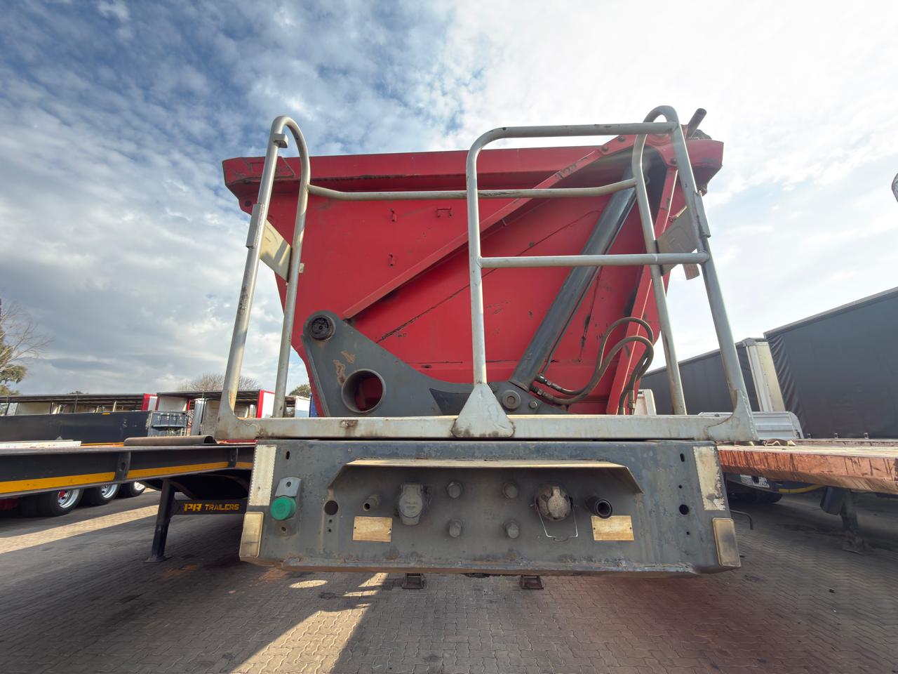 2012 AFRIT LINK SIDE TIPPER 40M3 TRAILER (CS266)