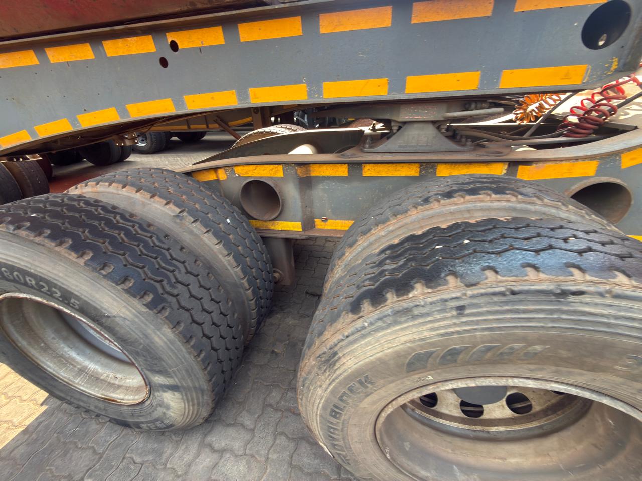 2012 AFRIT LINK SIDE TIPPER 40M3 TRAILER (CS266)