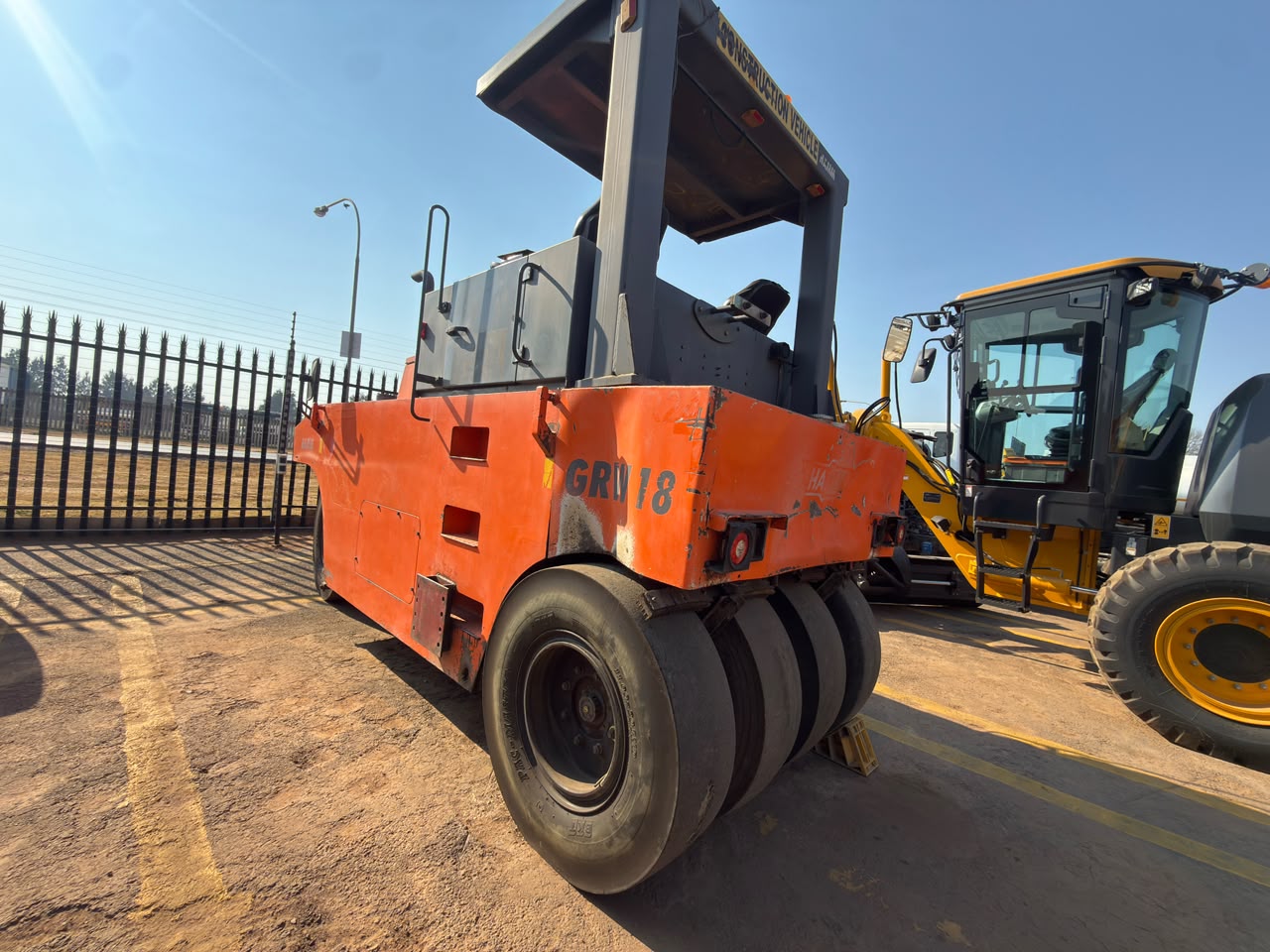 2010 HAMM PNEUMATIC GRW 18 ROLLER (PCS636)