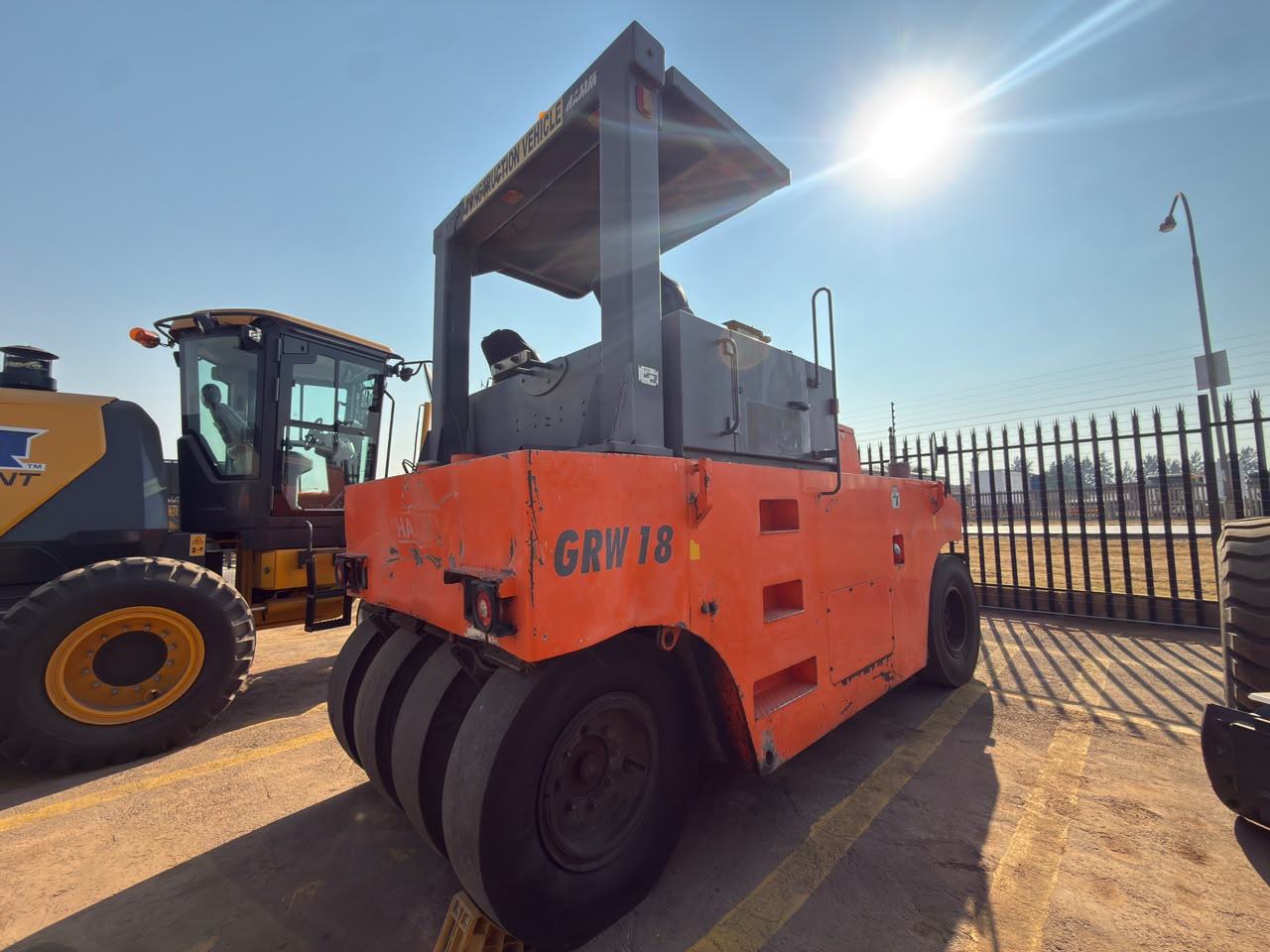 2010 HAMM PNEUMATIC GRW 18 ROLLER (PCS636)