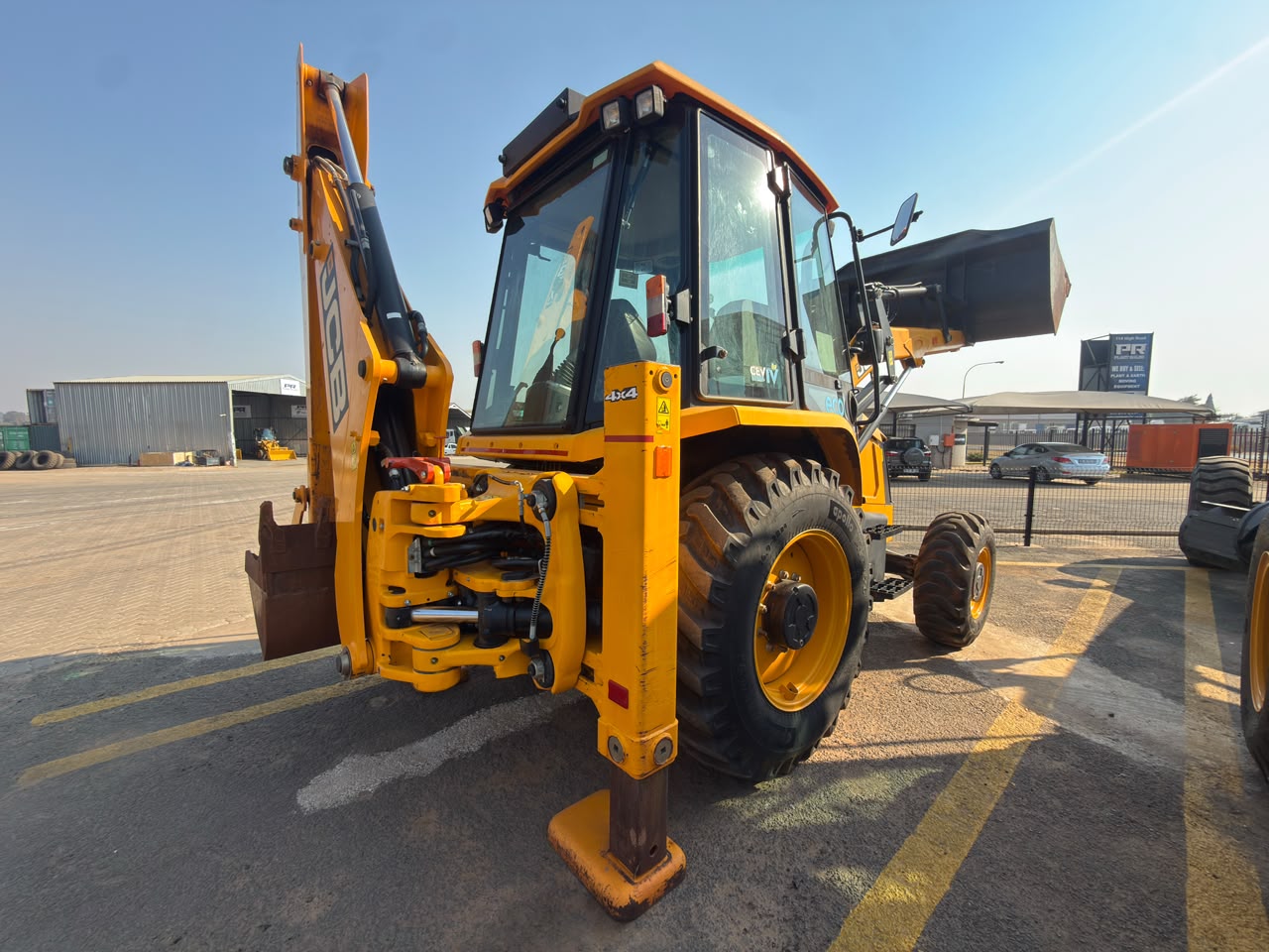 2023 JCB 4WD BACKHOE LOADER TLB (A1380)