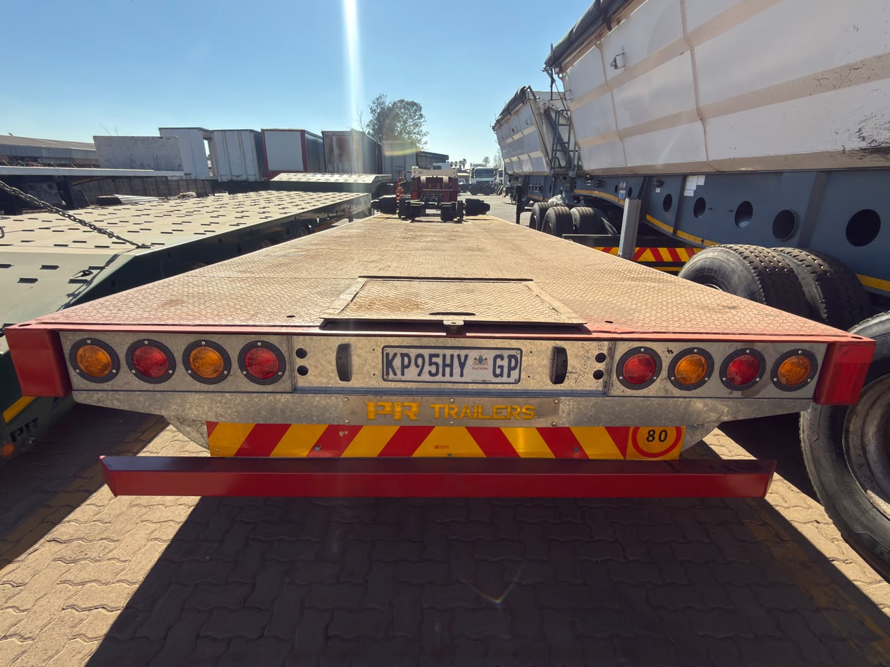 2025 PR TRAILERS TRIDEM STRAIGHT DECK DETACHABLE (SN5867)