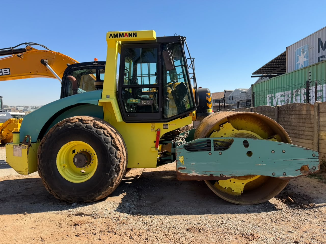 2019 AMMANN ASC 100D SMOOTH DRUM ROLLER (A1379)