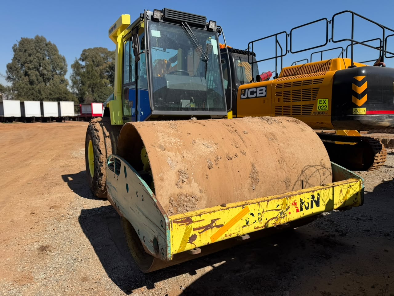 2019 AMMANN ASC 100D SMOOTH DRUM ROLLER (A1379)