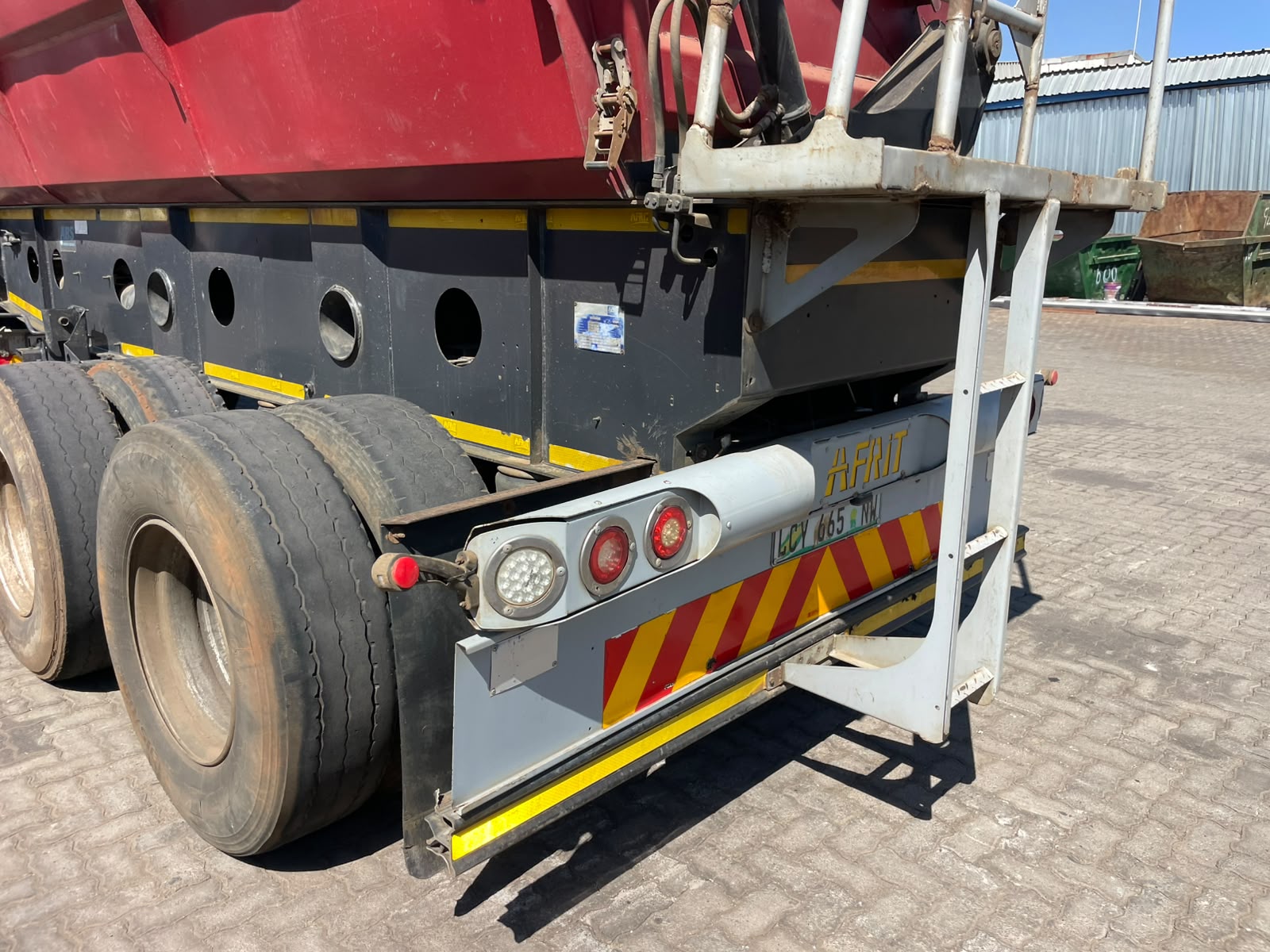 2017 AFRIT LINK SIDE TIPPER TRAILER (CS279)