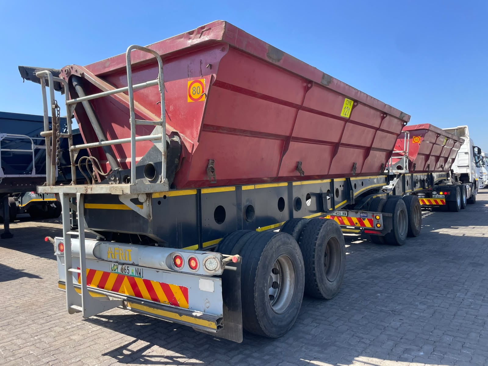 2017 AFRIT LINK SIDE TIPPER TRAILER (CS279)