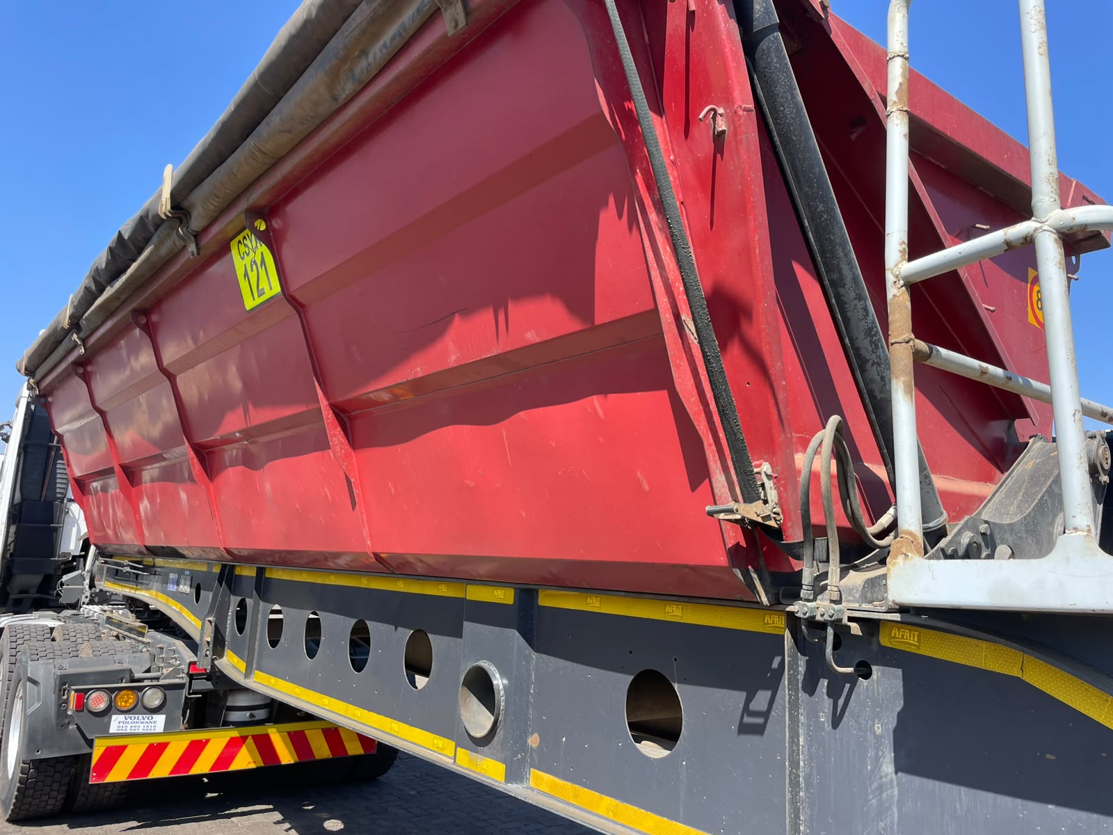 2017 AFRIT LINK SIDE TIPPER TRAILER (CS279)