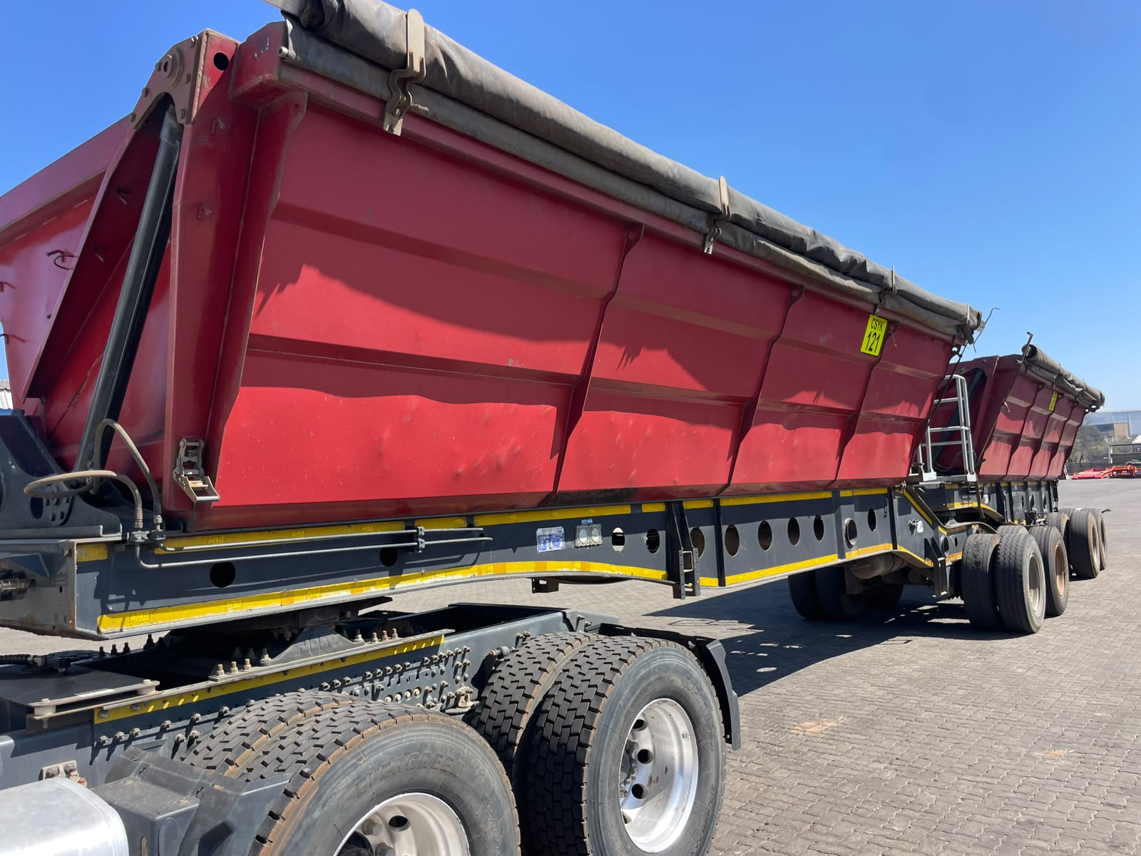 2017 AFRIT LINK SIDE TIPPER TRAILER (CS279)