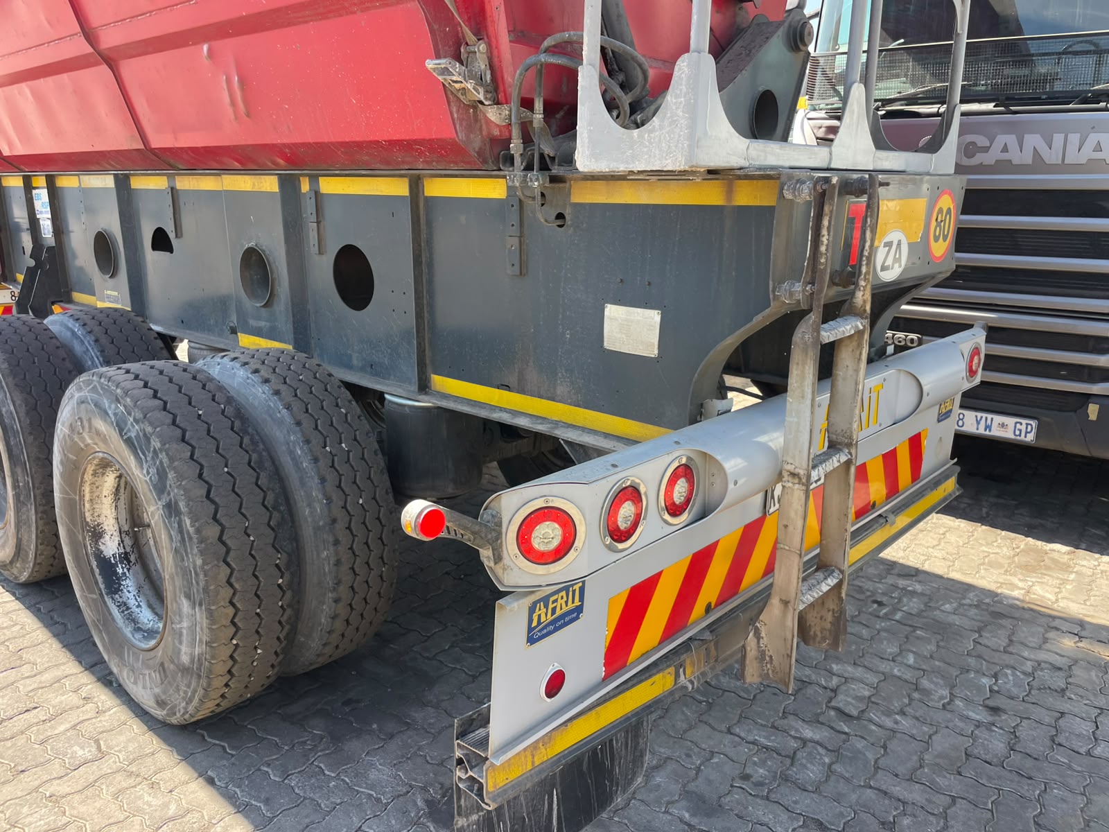 2013 AFRIT LINK SIDE TIPPER TRAILER (CS280)