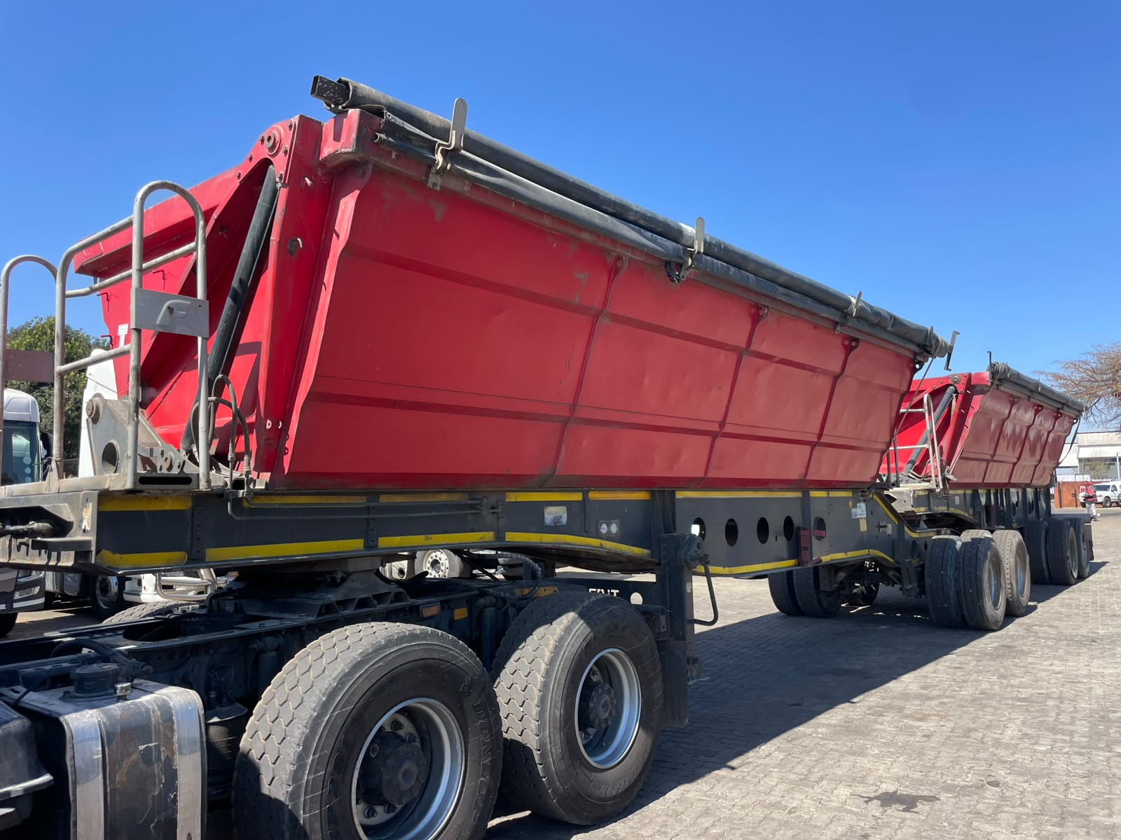 2013 AFRIT LINK SIDE TIPPER TRAILER (CS280)