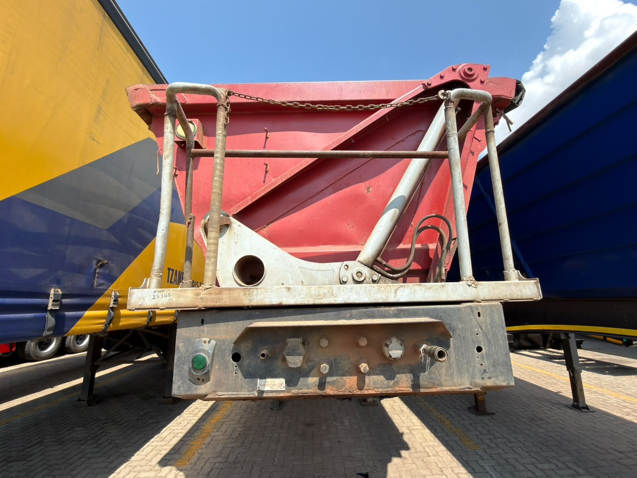 2012 AFRIT LINK SIDE TIPPER 40M3 TRAILER (CS282)