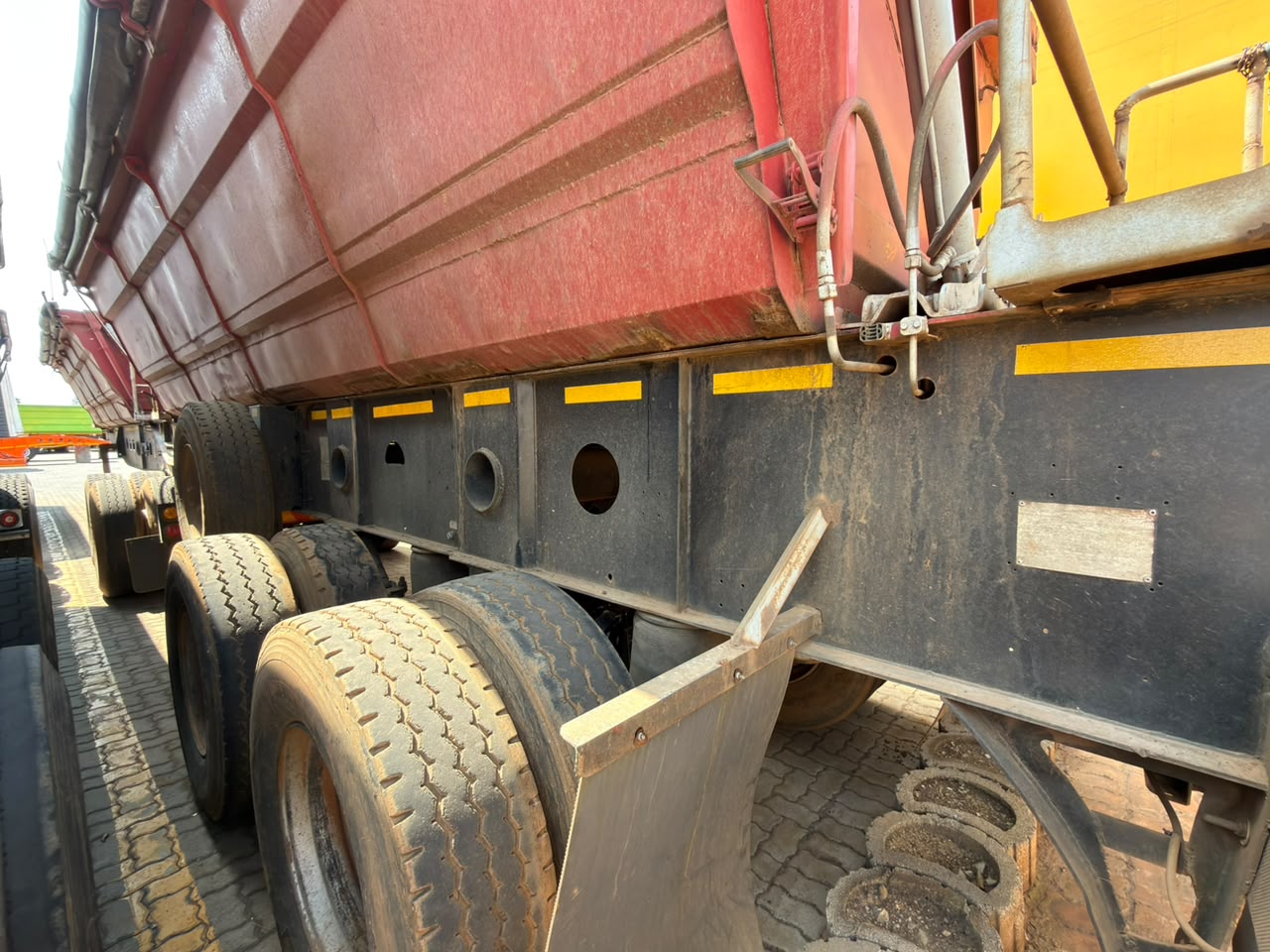 2012 AFRIT LINK SIDE TIPPER 40M3 TRAILER (CS282)