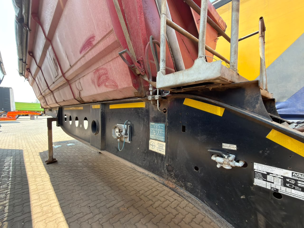 2012 AFRIT LINK SIDE TIPPER 40M3 TRAILER (CS282)