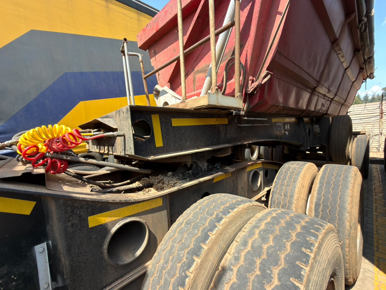2012 AFRIT LINK SIDE TIPPER 40M3 TRAILER (CS282)