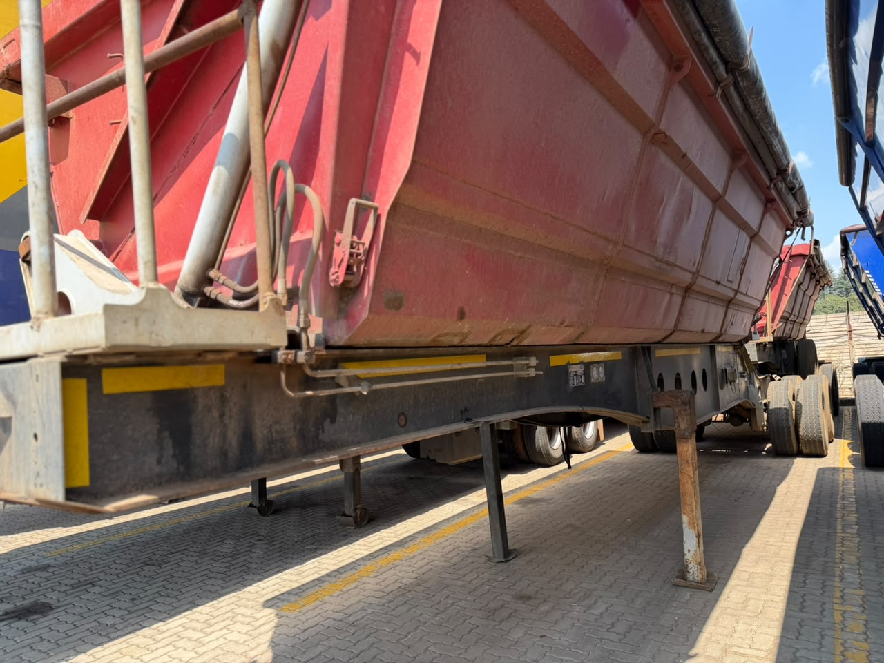 2012 AFRIT LINK SIDE TIPPER 40M3 TRAILER (CS282)