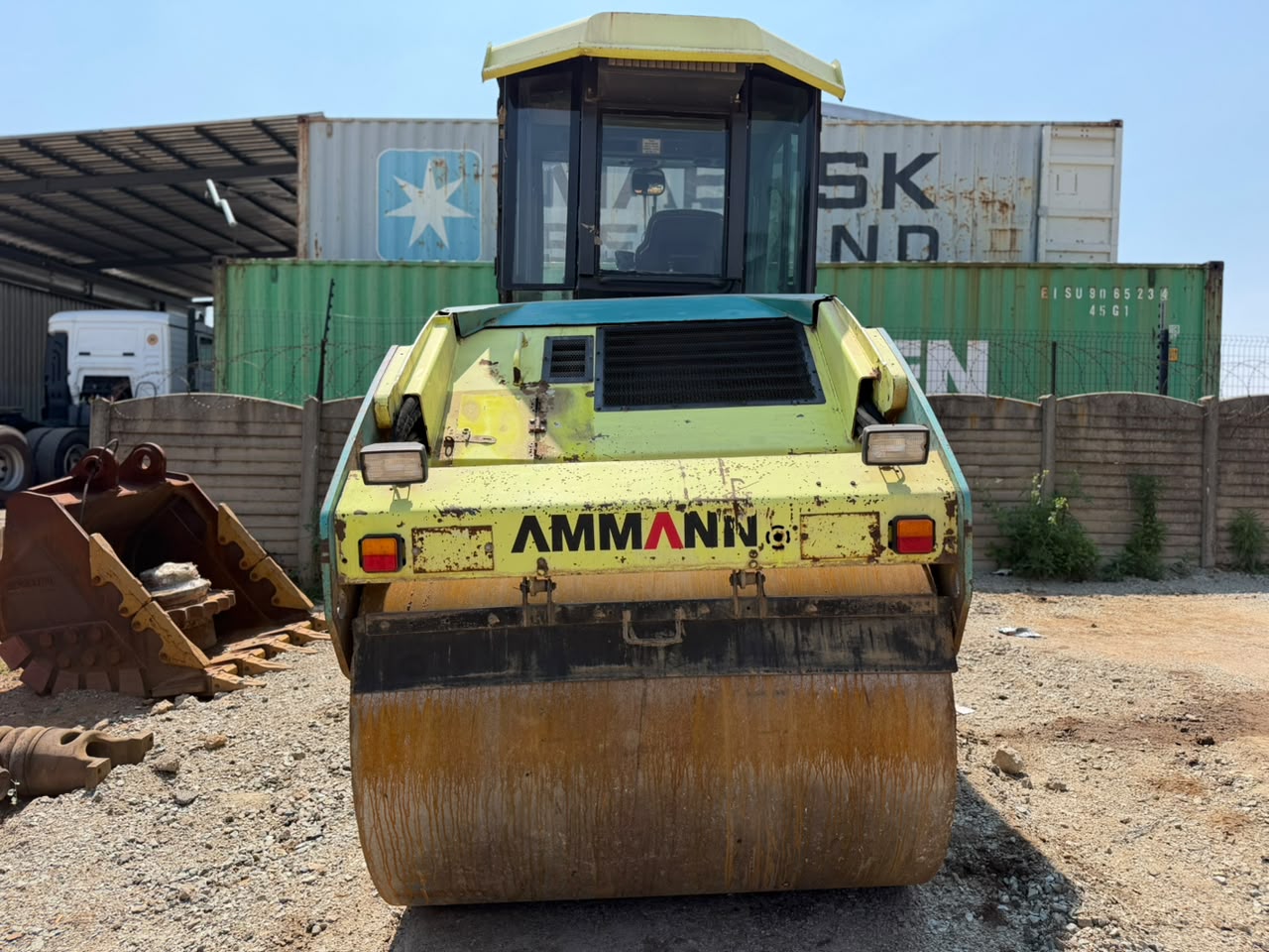 USED AMMANN DUAL SMOOTH DRUM ROLLER (PCS646)
