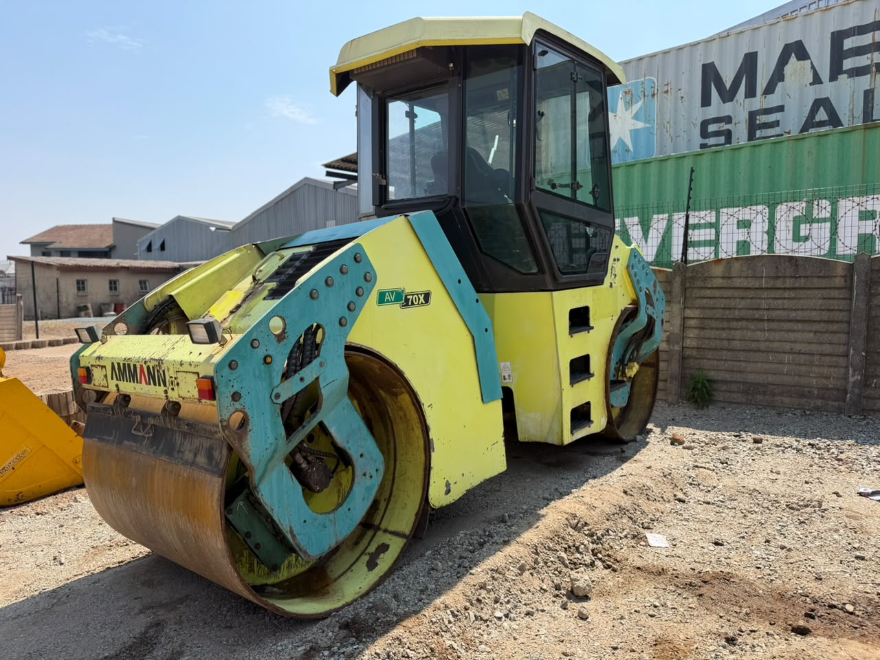 USED AMMANN DUAL SMOOTH DRUM ROLLER (PCS646)