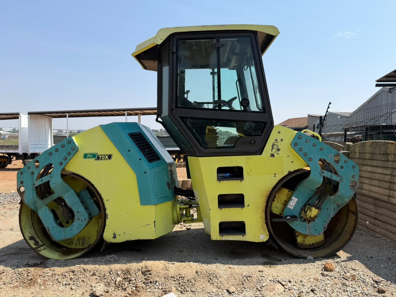 USED AMMANN DUAL SMOOTH DRUM ROLLER (PCS646)
