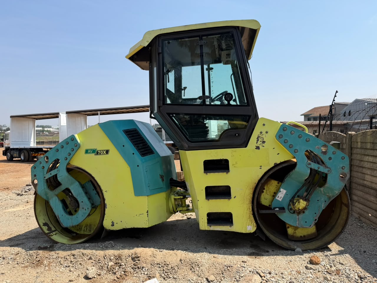 USED AMMANN DUAL SMOOTH DRUM ROLLER (PCS646)