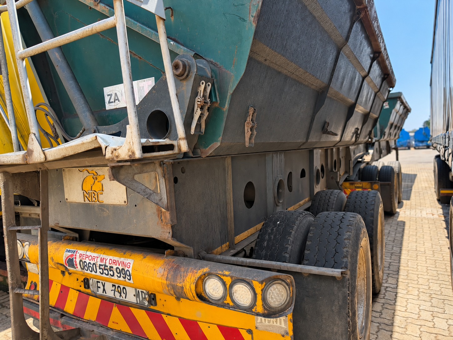 2013 AFRIT LINK SIDE TIPPER TRAILER (SN5909)