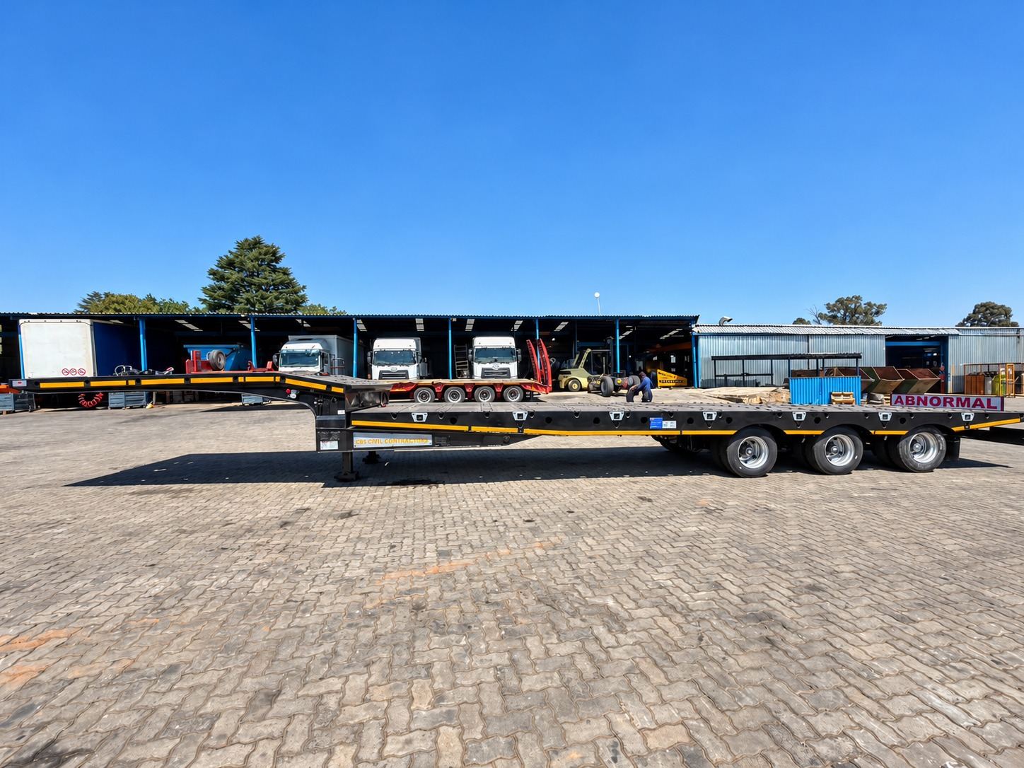 NEW PR TRAILER 30 TON ROLLBACK WITH WINCH