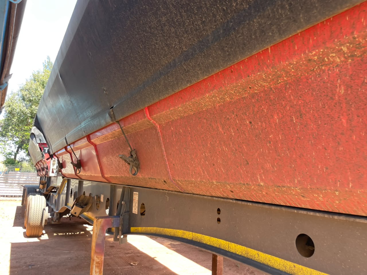 2019 AFRIT 40M3 LINK SIDE TIPPER TRAILER (SN5910)