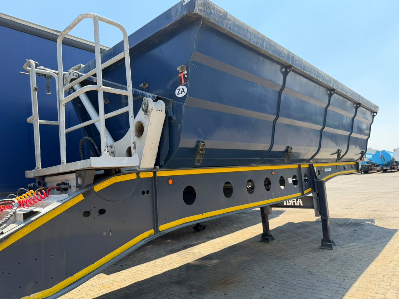 2013 AFRIT LINK SIDE TIPPER TRAILER (SN5913)