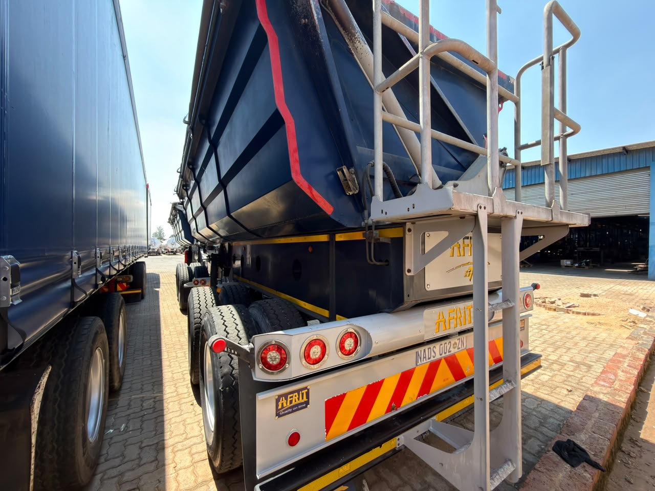 2013 AFRIT LINK SIDE TIPPER TRAILER (SN5913)