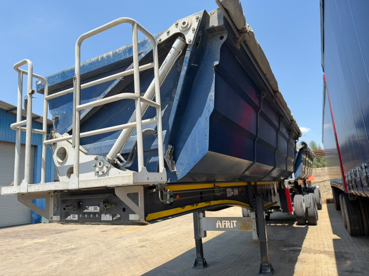 2013 AFRIT LINK SIDE TIPPER TRAILER (SN5913)