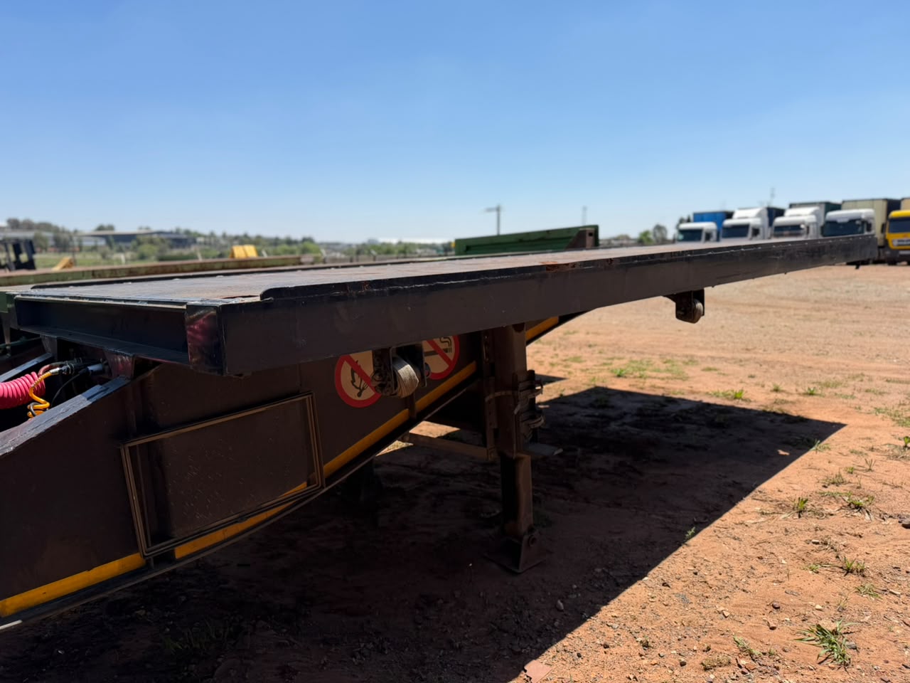 2019 TRANSPEC LINK FLAT DECK TRAILER (IS1040)