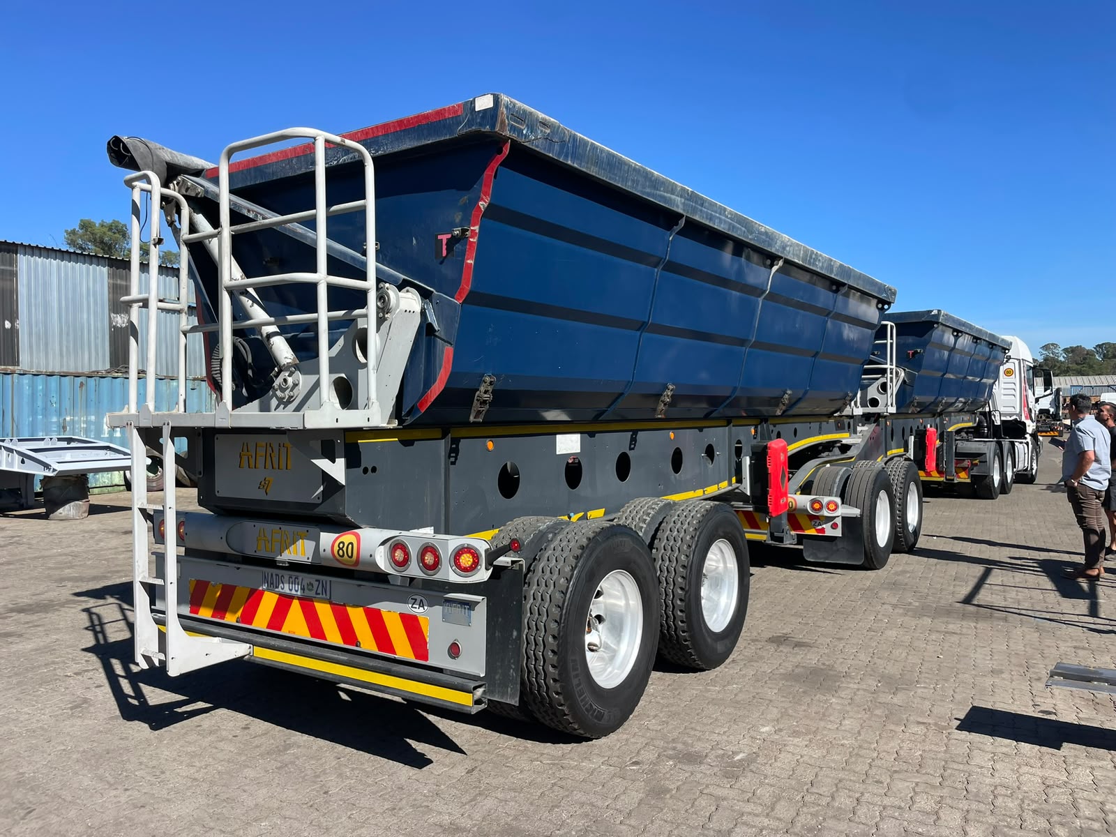 2023 AFRIT LINK SIDE TIPPER TRAILER (SN5918)